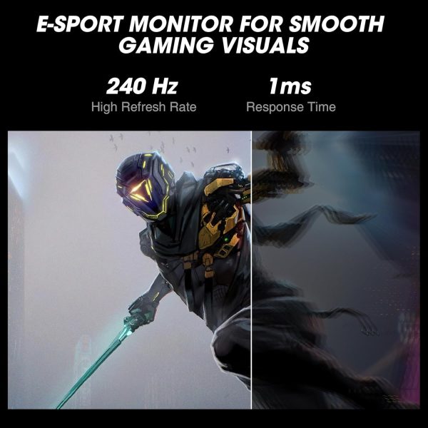Koorui GN02 Gaming Monitor - 27" - 240Hz 1ms - Image 5