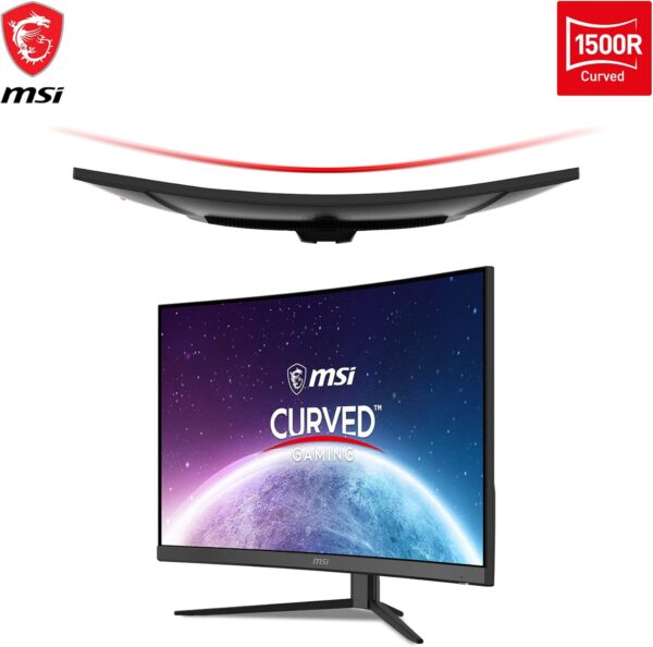 MSI G27C4X 27″ Curved Gaming Monitor - 250Hz - Refurbished - Image 2